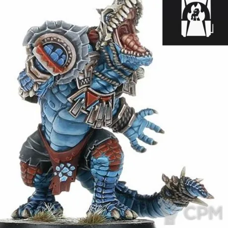 Описание картинки Blood Bowl Kroxigor от 3Д-Печка по цене 500руб | Свободный Рынок Миниатюр - СРМ