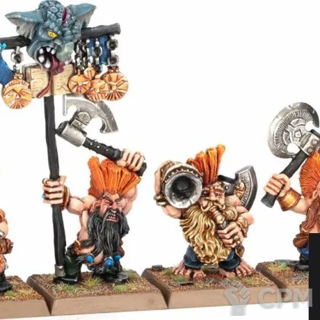 Описание картинки Dwarf Slayers Command от 3Д-Печка по цене 600руб | Свободный Рынок Миниатюр - СРМ