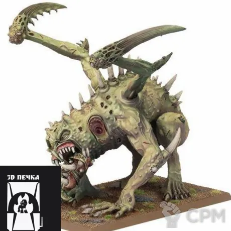 Описание картинки Giant Chaos Spawn от 3Д-Печка по цене 1 200руб | Свободный Рынок Миниатюр - СРМ