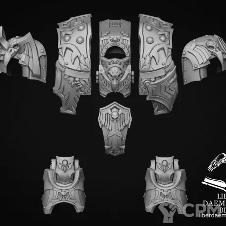 Описание картинки Armor model "Levi" type Crow от Bazilevs по цене 1 095руб | Свободный Рынок Миниатюр - СРМ