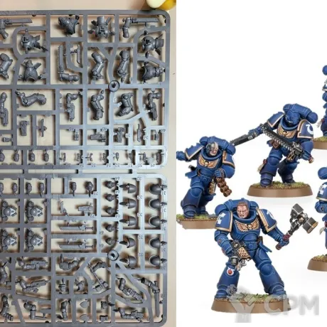 Описание картинки Assault intercessors (5) мультипарт BOX ориг + декали, литники от Утка по цене 2 400руб | Свободный Рынок Миниатюр - СРМ