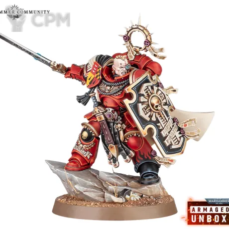 Описание картинки [GW] Armageddon - Captain with Relic Shield от TRNK по цене 100руб | Свободный Рынок Миниатюр - СРМ