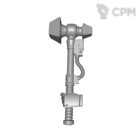 Описание картинки Thunder hammer от 3D Print Workshop по цене 58руб | Свободный Рынок Миниатюр - СРМ