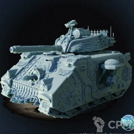 Описание картинки Blood Angels Predator от MrMetalHorror по цене 2 000руб | Свободный Рынок Миниатюр - СРМ