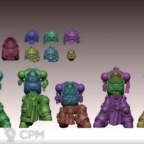Описание картинки Sternguard Veteran Squad / Sword Brethren от MrMetalHorror по цене 1 000руб | Свободный Рынок Миниатюр - СРМ