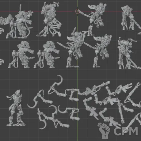 Описание картинки Sicarian Ruststalker от MrMetalHorror по цене 1 200руб | Свободный Рынок Миниатюр - СРМ