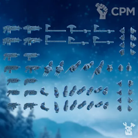 Описание картинки Space Wolves Intercessors with Jump Pack от MrMetalHorror по цене 700руб | Свободный Рынок Миниатюр - СРМ