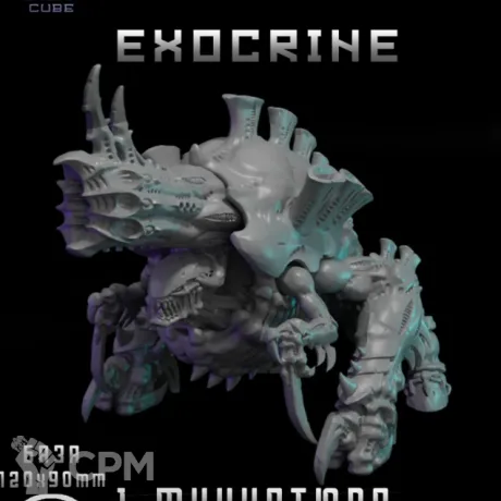 Описание картинки Exocrine от DREAMCUBE по цене 1 300руб | Свободный Рынок Миниатюр - СРМ