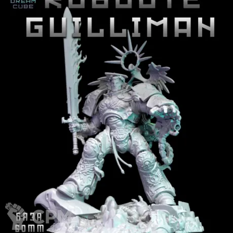 Описание картинки Roboute Guilliman от DREAMCUBE по цене 500руб | Свободный Рынок Миниатюр - СРМ