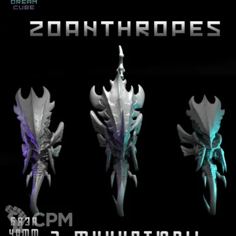 Описание картинки Zoanthropes от DREAMCUBE по цене 670руб | Свободный Рынок Миниатюр - СРМ