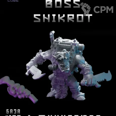 Описание картинки Boss Snikrot от DREAMCUBE по цене 350руб | Свободный Рынок Миниатюр - СРМ