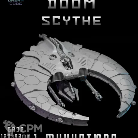 Описание картинки Doom Scythe от DREAMCUBE по цене 2 200руб | Свободный Рынок Миниатюр - СРМ