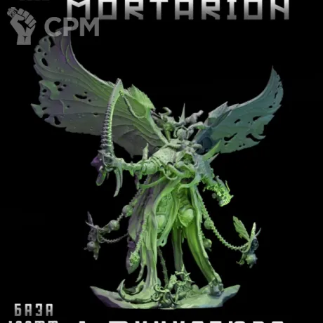 Описание картинки Mortarion от DREAMCUBE по цене 1 500руб | Свободный Рынок Миниатюр - СРМ