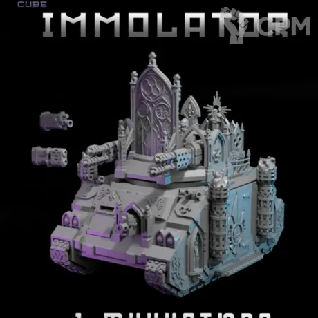 Описание картинки Immolator от DREAMCUBE по цене 1 750руб | Свободный Рынок Миниатюр - СРМ