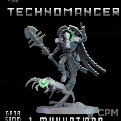 Описание картинки Technomancer от DREAMCUBE по цене 370руб | Свободный Рынок Миниатюр - СРМ