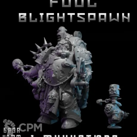 Описание картинки Foul Blightspawn от DREAMCUBE по цене 330руб | Свободный Рынок Миниатюр - СРМ