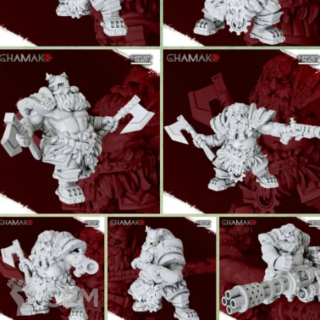 Описание картинки Arkanaut Company от MrMetalHorror по цене 1 200руб | Свободный Рынок Миниатюр - СРМ