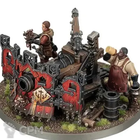 Описание картинки Ironweld Great Cannon - Скан от MrMetalHorror по цене 1 100руб | Свободный Рынок Миниатюр - СРМ