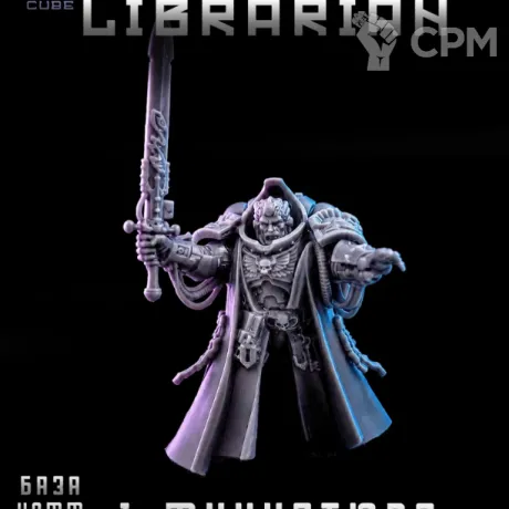 Описание картинки Librarian от DREAMCUBE по цене 300руб | Свободный Рынок Миниатюр - СРМ