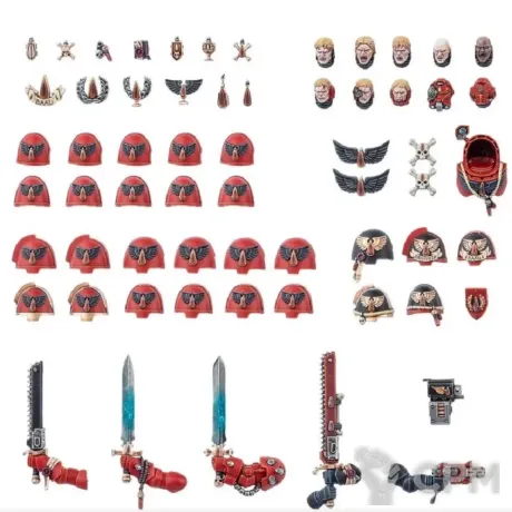 Описание картинки Blood Angels Upgreat Pack - Скан от MrMetalHorror по цене 450руб | Свободный Рынок Миниатюр - СРМ