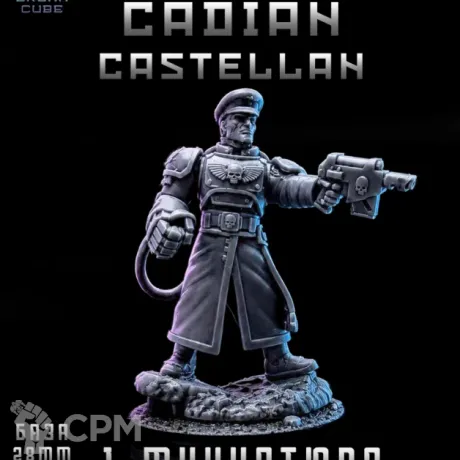 Описание картинки Cadian Castellan от DREAMCUBE по цене 250руб | Свободный Рынок Миниатюр - СРМ