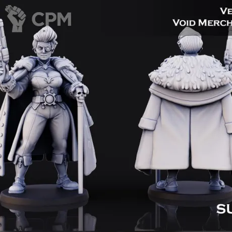 Описание картинки Void Merchant Matriarch от Manufactorum76 по цене 160руб | Свободный Рынок Миниатюр - СРМ