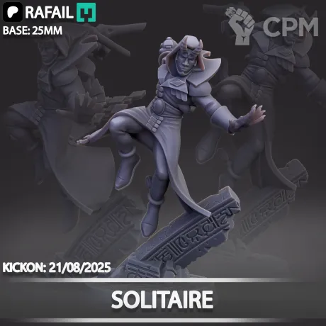 Описание картинки Solitaire от Naggaroth Night по цене 500руб | Свободный Рынок Миниатюр - СРМ
