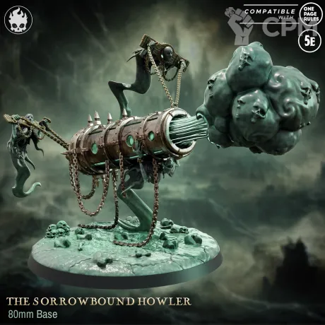Описание картинки Sorrowbound Howler от Naggaroth Night по цене 2 000руб | Свободный Рынок Миниатюр - СРМ