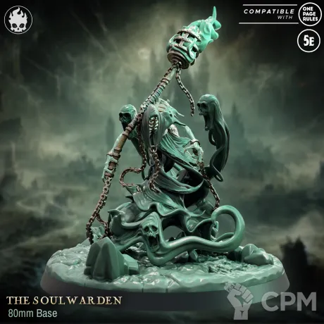 Описание картинки The Soulwarden от Naggaroth Night по цене 1 000руб | Свободный Рынок Миниатюр - СРМ