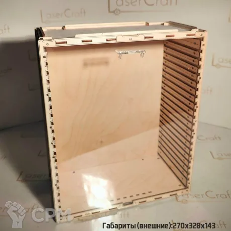 Описание картинки SHs-M2-330 Шкаф для миниатюр (с экраном) от StudioOtolega по цене 2 300руб | Свободный Рынок Миниатюр - СРМ