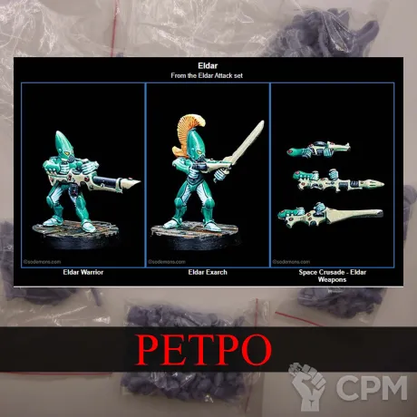 Описание картинки Space Crusade Eldar Attack от White Rhino по цене 399руб | Свободный Рынок Миниатюр - СРМ