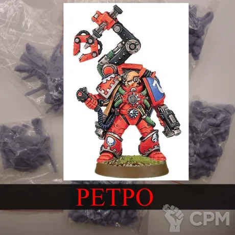 Описание картинки Space Marines Techmarine 1995 от White Rhino по цене 299руб | Свободный Рынок Миниатюр - СРМ