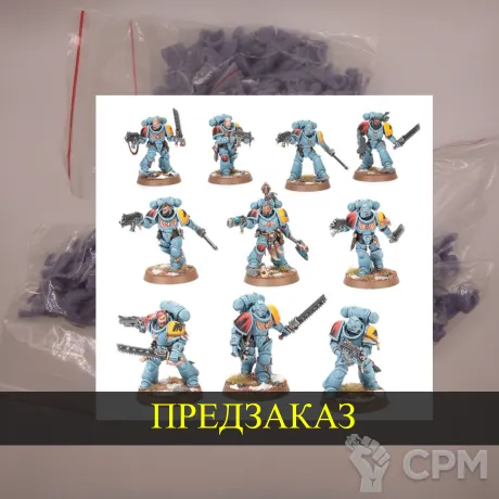 Описание картинки Grey Hunter Space Wolves от White Rhino по цене 999руб | Свободный Рынок Миниатюр - СРМ