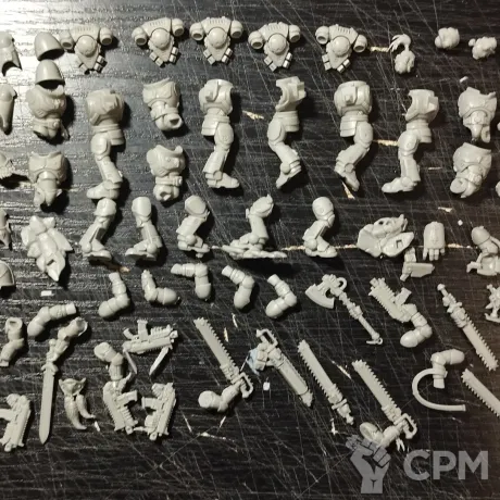 Описание картинки Space Wolves Grey Hunters от VsePrah по цене 1 300руб | Свободный Рынок Миниатюр - СРМ