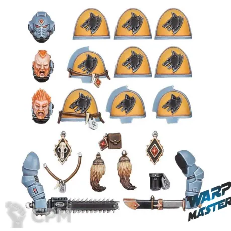 Описание картинки Space Wolves Primaris Upgrades от WARP Master по цене 680руб | Свободный Рынок Миниатюр - СРМ