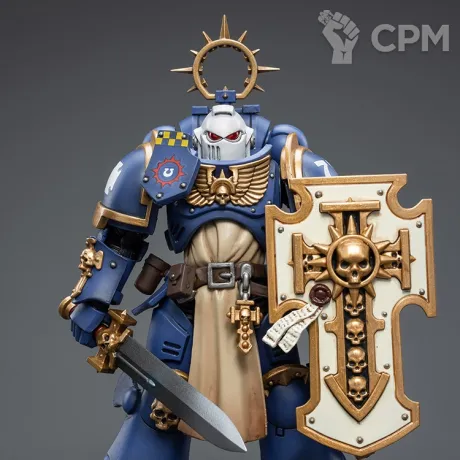 Описание картинки Ultramarines Bladeguard Veteran 03 от Строго по-Имперски по цене 4 120руб | Свободный Рынок Миниатюр - СРМ