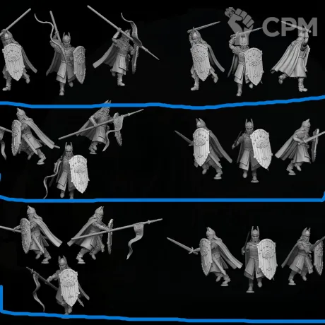 Описание картинки Spearman charge от Brutality по цене 200руб | Свободный Рынок Миниатюр - СРМ