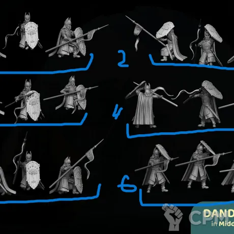 Описание картинки Spearman 2 от Brutality по цене 200руб | Свободный Рынок Миниатюр - СРМ