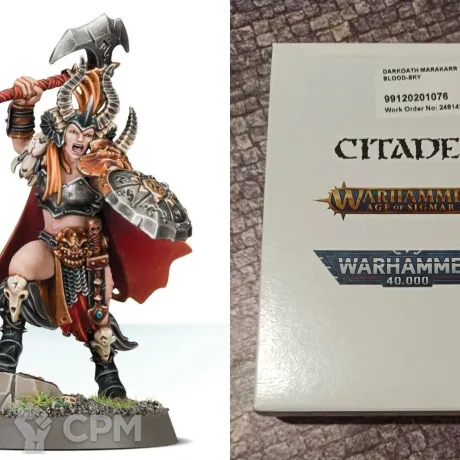 Описание картинки Darkoath Warqueen от WarhammerBaby по цене 4 750руб | Свободный Рынок Миниатюр - СРМ