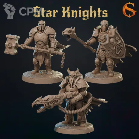 Описание картинки Star Knights от Manufactorum76 по цене 1 125руб | Свободный Рынок Миниатюр - СРМ