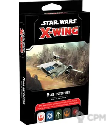 Описание картинки Star Wars X-Wing 2.0: Hotshots and Aces (на испанском) (предзаказ) от Mini Wargame по цене 2 450руб | Свободный Рынок Миниатюр - СРМ