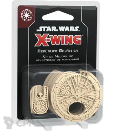 Описание картинки Star Wars X-Wing: Galactic Republic Maneuver Dial Upgrade Kit (на испанском)(предзаказ) от Mini Wargame по цене 995руб | Свободный Рынок Миниатюр - СРМ