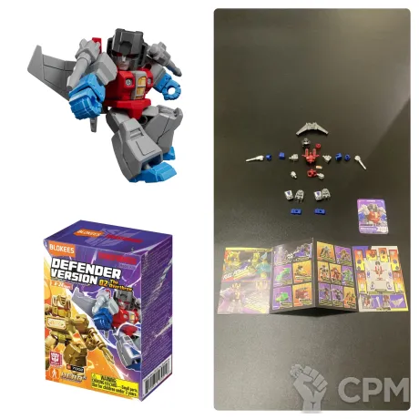 Описание картинки BLOKEES Transformers - Starscream (1/24) от ZvZ Bitz Shop по цене 650руб | Свободный Рынок Миниатюр - СРМ