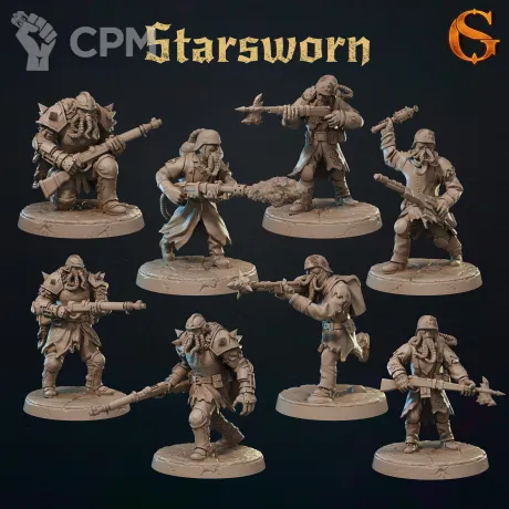 Описание картинки Starsworn от Manufactorum76 по цене 1 280руб | Свободный Рынок Миниатюр - СРМ