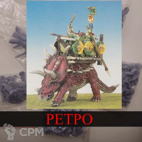 Описание картинки Stegadon 5th Edition от White Rhino по цене 1 199руб | Свободный Рынок Миниатюр - СРМ