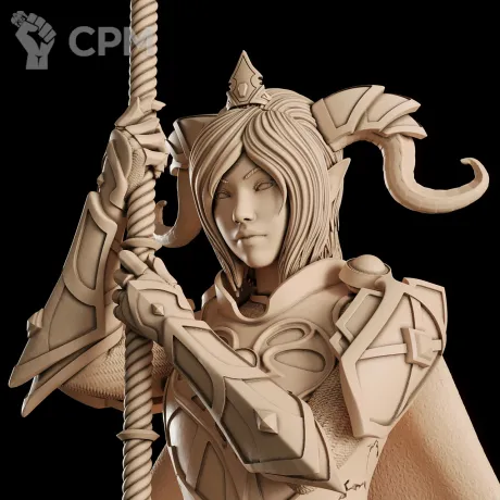 Описание картинки Draenei Yrel Фигурка (World of Warcraft) от GAS3TXD  по цене 4 100руб | Свободный Рынок Миниатюр - СРМ