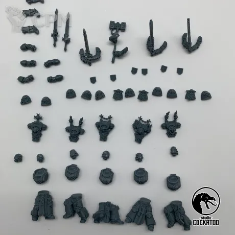 Описание картинки Black Templars от Studio Cockatoo по цене 100руб | Свободный Рынок Миниатюр - СРМ