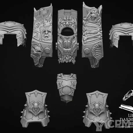 Описание картинки Armor model "Levi" type Noctis от LDBits по цене 1 258руб | Свободный Рынок Миниатюр - СРМ
