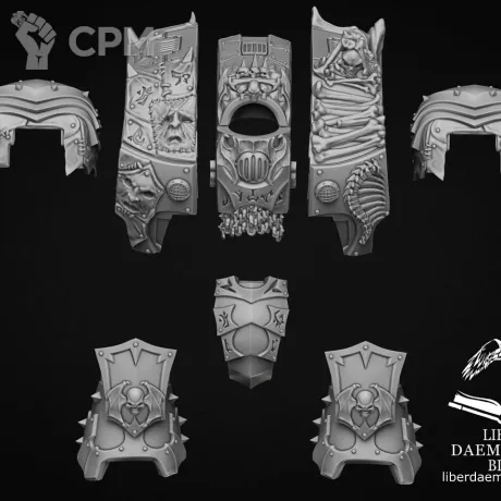 Описание картинки Armor model "Levi" type Noctis от Bazilevs по цене 1 095руб | Свободный Рынок Миниатюр - СРМ