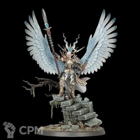 Описание картинки Yndrasta the Celestial Spear от Орки с наГорки по цене 800руб | Свободный Рынок Миниатюр - СРМ
